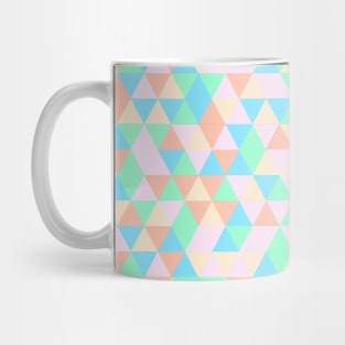 Geometric Triangles With Colorful Seamless Pattern Mug